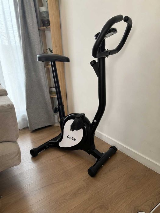 Nowy Rower Stacjonarny Rower Treningowy Rowerek z Komputerem Rower Stacjonarny LCD Regulacją Oporu do 120 kg Domowy Trenażer