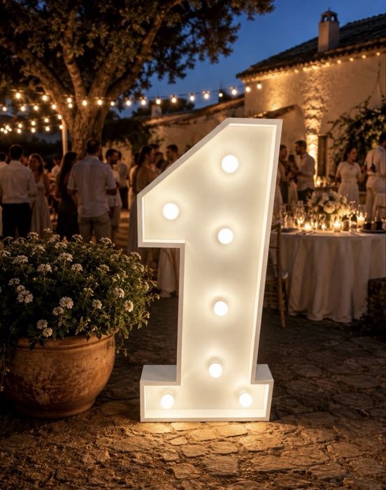 Números LEDS - Eventos, Festas, etc