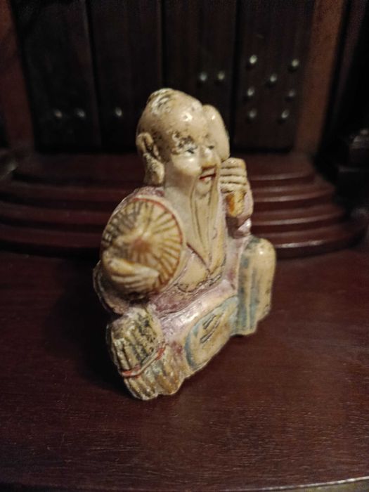 Escultura Divindade Chinesa Séc XVI 6,5 cm