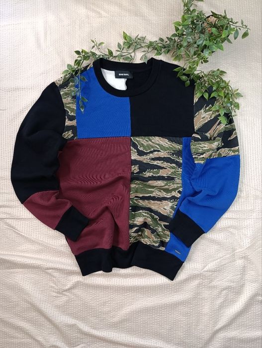 Світшот Diesel patchwork