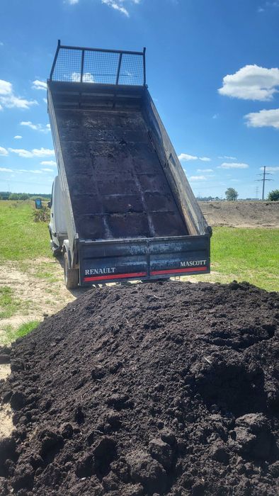 Ziemia/piasek/beton/kruszywa/transport