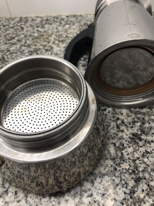 Maquina de cafe em inox