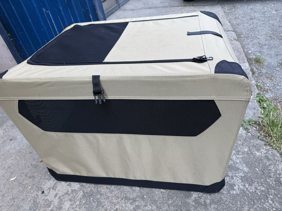 Amazon Basics Klatka Transporter Dla Psa Miękka Składana