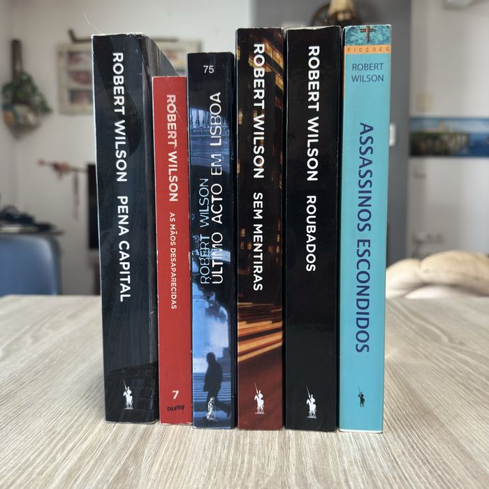 Robert Wilson livros como novos