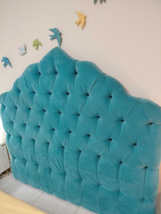 Cabeceira para cama de casal em capitonê