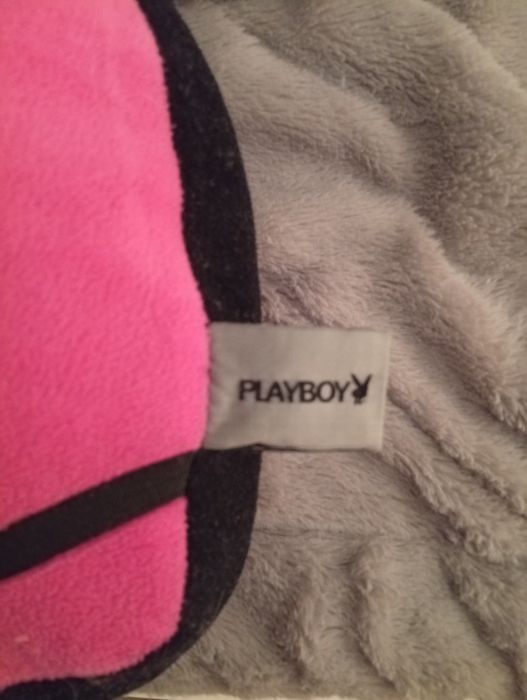 Almofada Playboy Rosa & Preta
