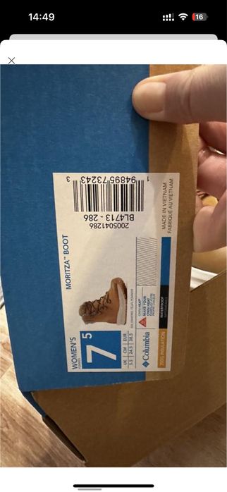 Columbia moritza термочеревики боти