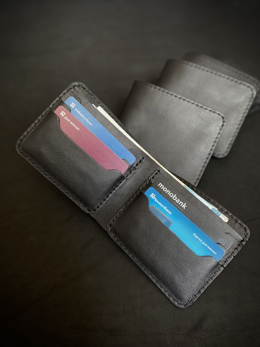 Гаманець ручної роботи з натуральної шкіри/ Кошелек мужской портмоне
