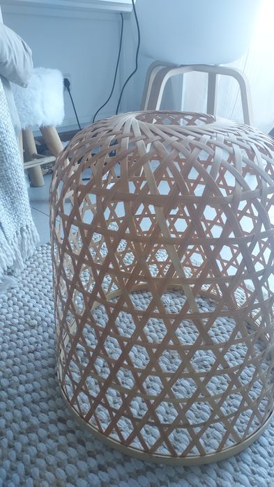 Candeeiro/Abajur em Bambu