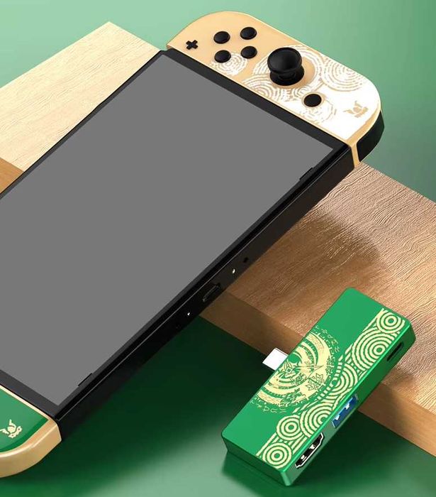 Stacja dokująca dla Nintendo Switch, adapter HDMI USB C