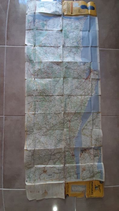 Mapa de   Portugal - Michelin 1967