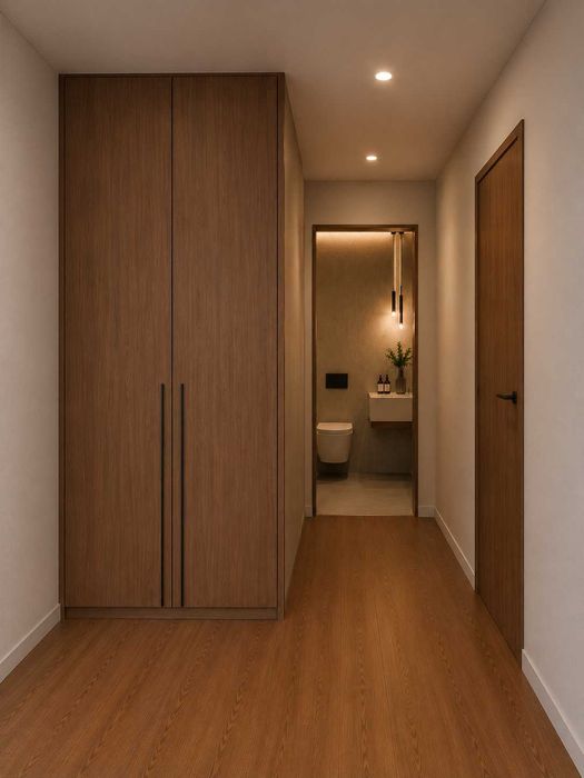 Quartos disponíveis para arrendamento num apartamento T3 novo. Estudantes Universitárias