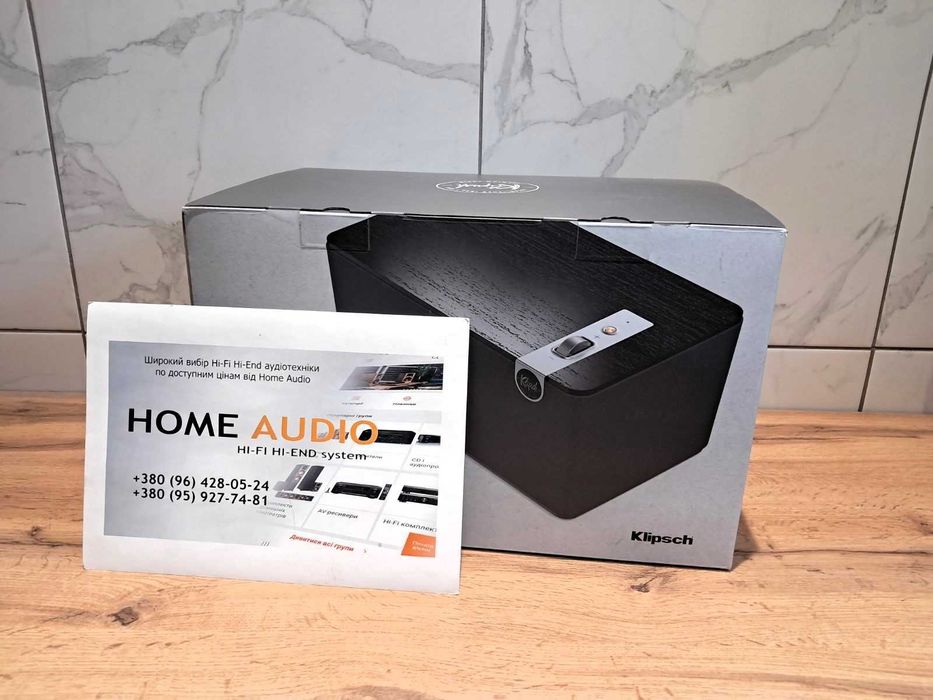 Нова аудіосистема Klipsch The Three Plus (The One Plus/The One II)