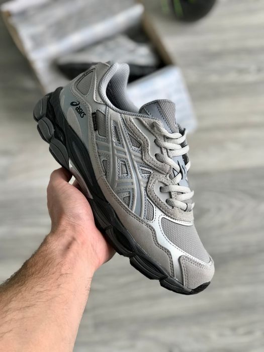 Gore-Tex! Asics Gel-Nyc Grey gore-tex termo Кросівки Асікс Гель (сірі) гор-текс