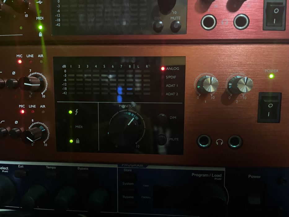 Focusrite Clarett 8 Pre X Interface Audio Thunderbolt