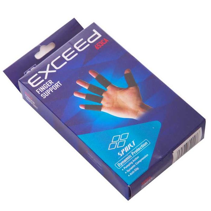 Напальчники для волейболу, баскетболу, гандболу EXCEED 653CA чорний