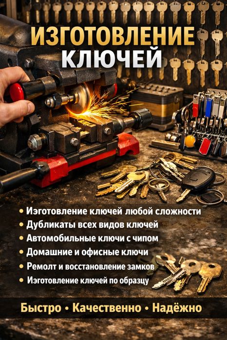 Изготовление ключей
