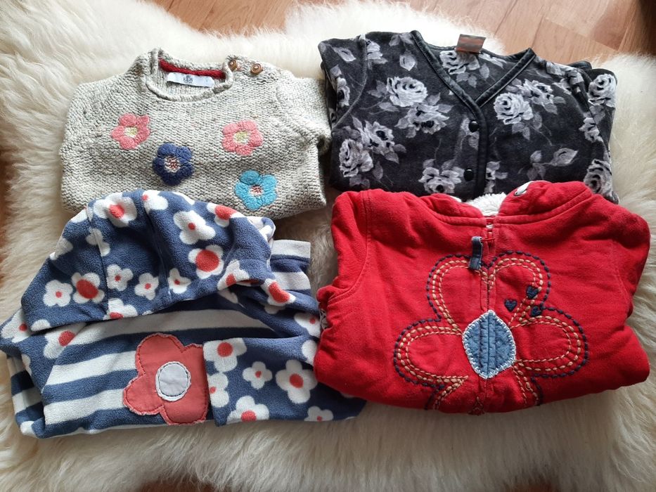 Zestaw ubranek roz 92 cm