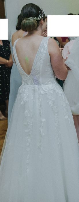 Ozdoba Ślubna na wlosy handmade