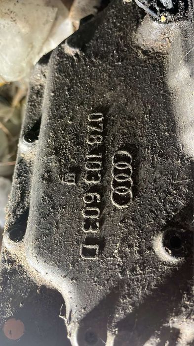 мотор на запчасти audi 2.6 кватро