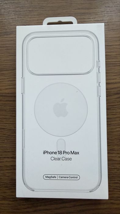 НОВИЙ ОРИГІНАЛ Apple iPhone 18 Pro Max Clear Case MKDV4ZM/A Чохол