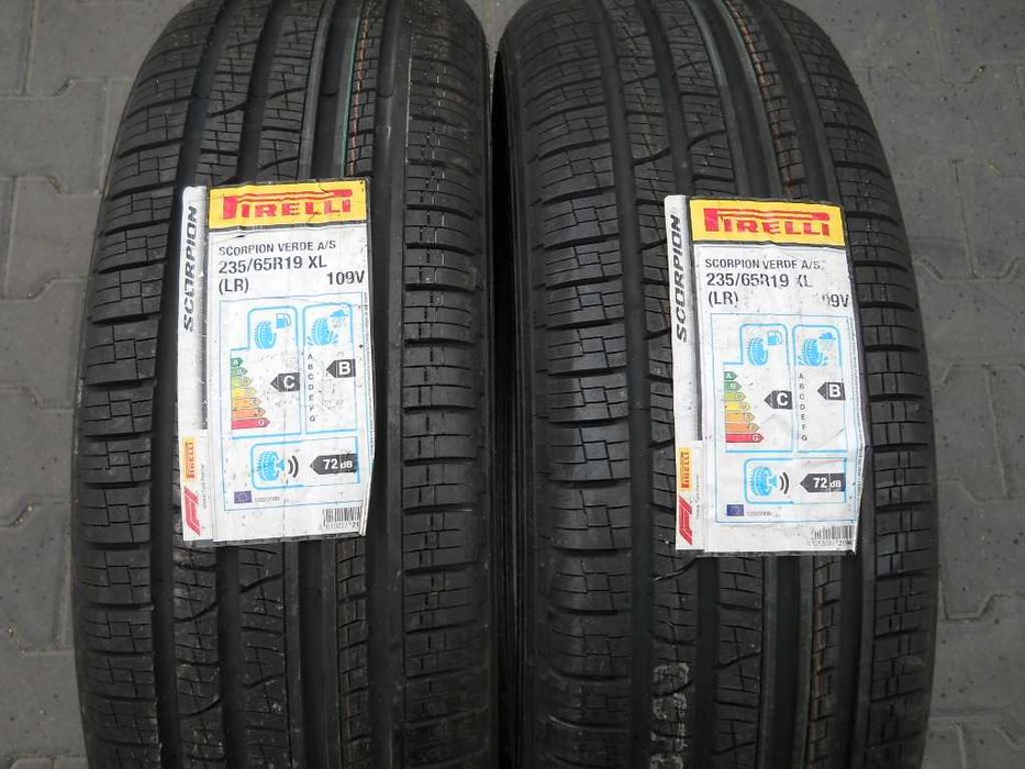 Opony całoroczne 235/65R19 XL Pirelli cena za 2szt NOWE F.Vat + MONTAŻ