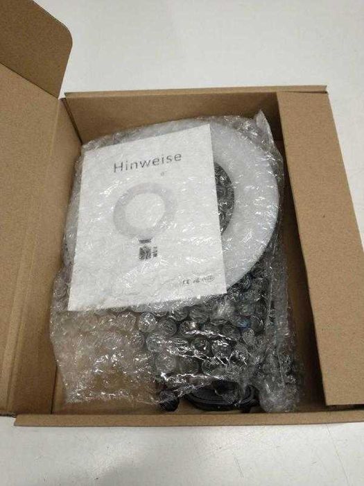 Anel de luz 16cm diâmetro 10W regulável USB  Iluminação de apoio