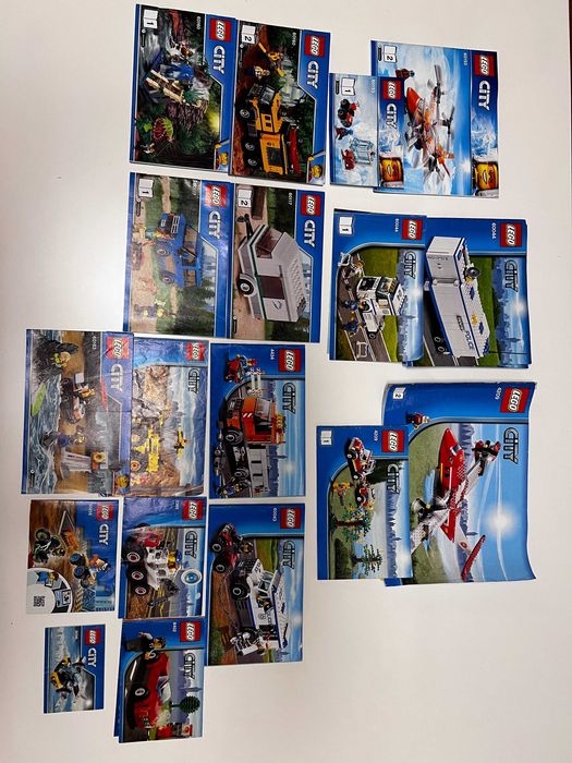 OKAZJA!!! LEGO - kilkanaście zestawów + instrukcje + 21 szufladek