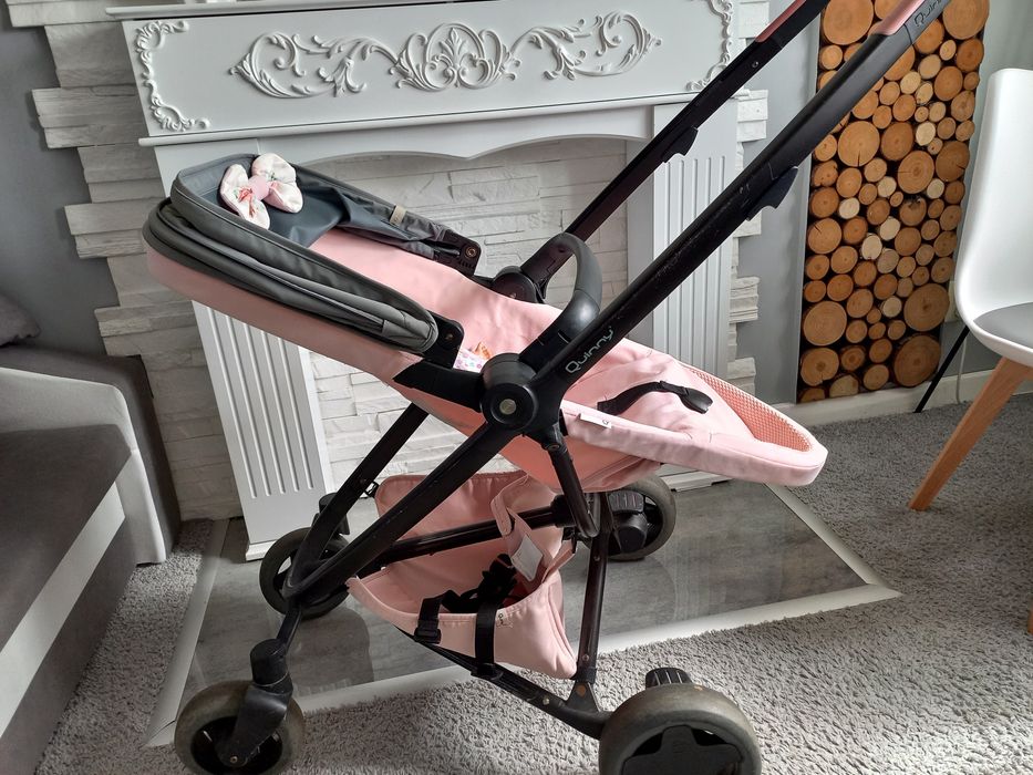 Wózek Quinny 2 w 1 dla dziewczynki