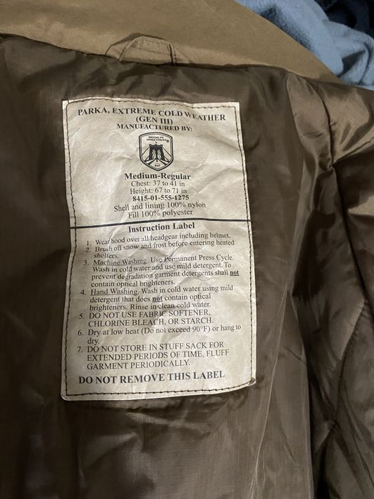 Парка brooklyn armed forces (baf) iii level 7 coyote