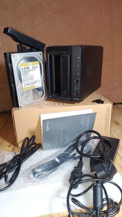 NAS Synology DS718+ 4 ядра, 4K
