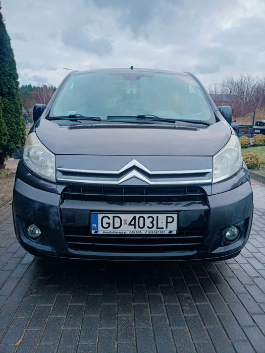 Citroen Jumpy 2011 brygadowy FV23% serwisowany 8osobowy