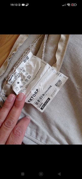 Capa de sofá IKEA Ektorp 3 lugares