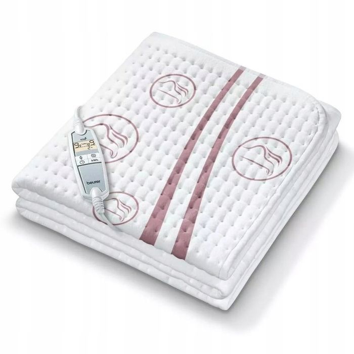 Koc z poliestru elektryczny Beurer UB90 80x150 cm wielokolorowy