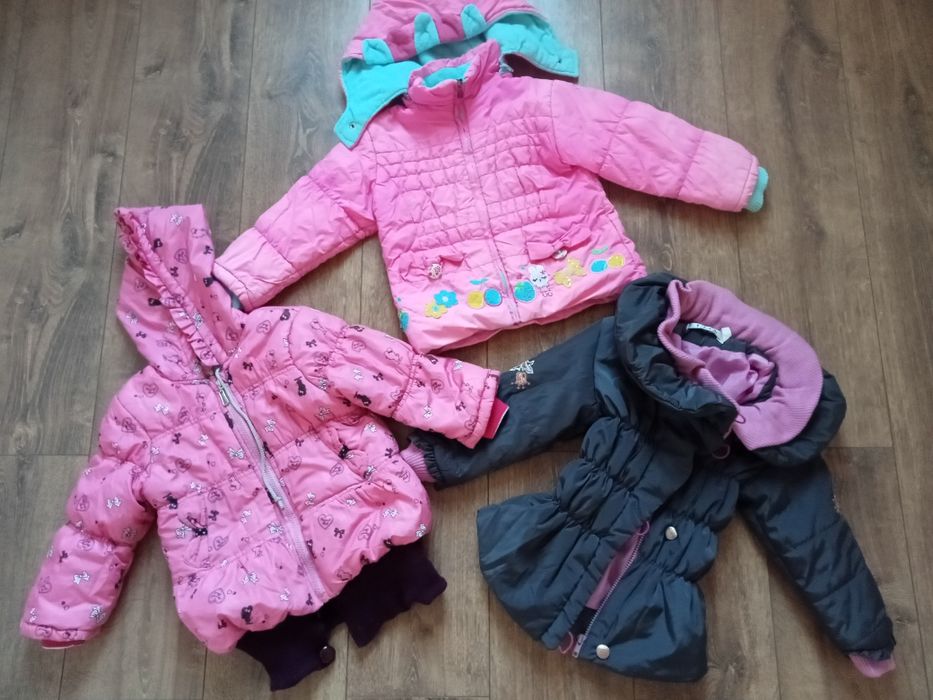 Курточки осінні на дівчинку 3 рочки