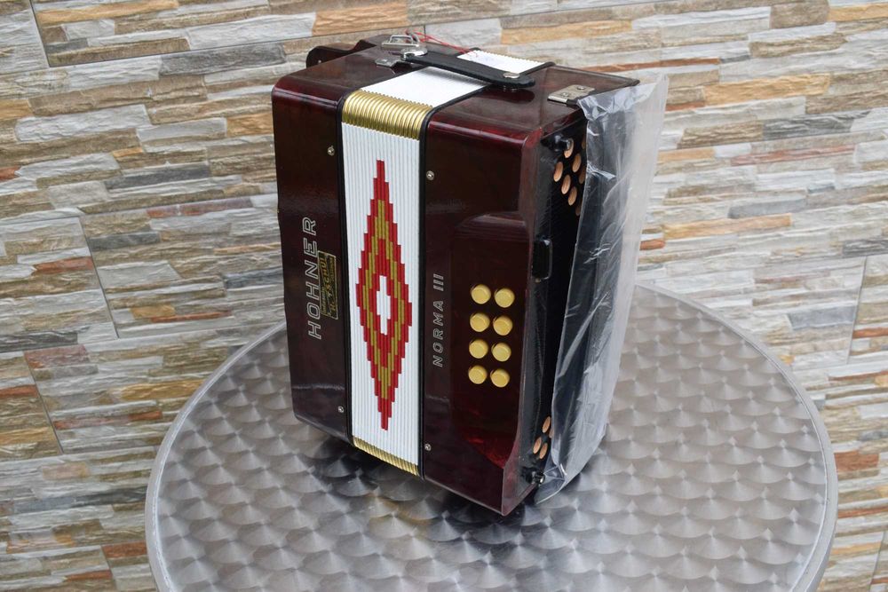 Concertina Hohner 3 Voz. Fa La Re
