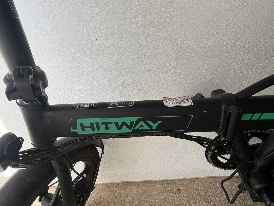 Bicicleta elétrica dobrável, Hitway BK5