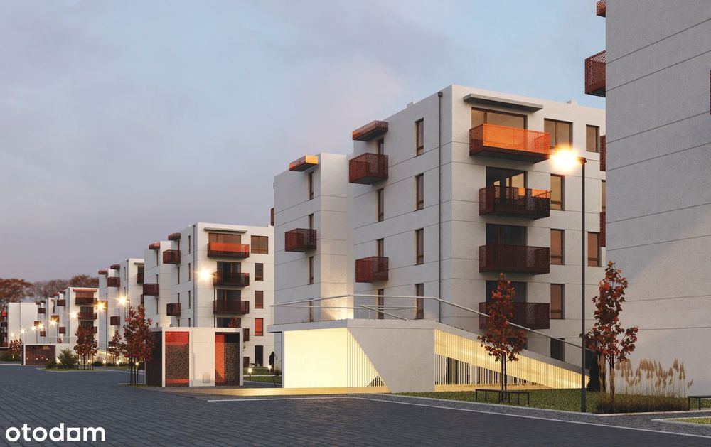 3 Pokoje | I Piętro | Balkon | Winda | Hala Garażowa |