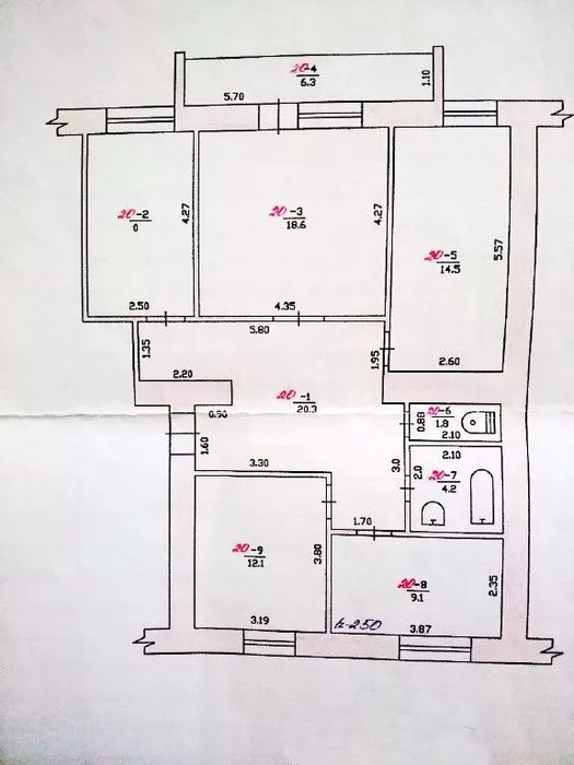Терміновий продаж 4-кімн.з ремонтом біля моря в с. Фонтанка. 75000 у.о.