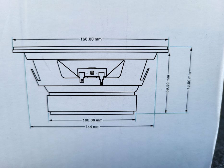 16см UAudio Trembita TM6 динаміки в авто колонки 150Вт акустика автозвук