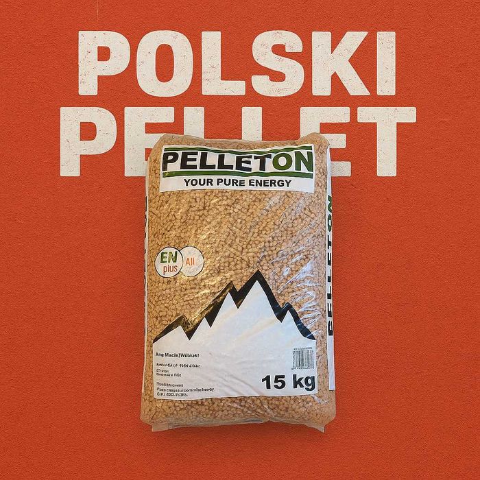 PELLET pelet sosnowy drzewny worki 15kg EN plus A1 dowóz 150 km GRATIS