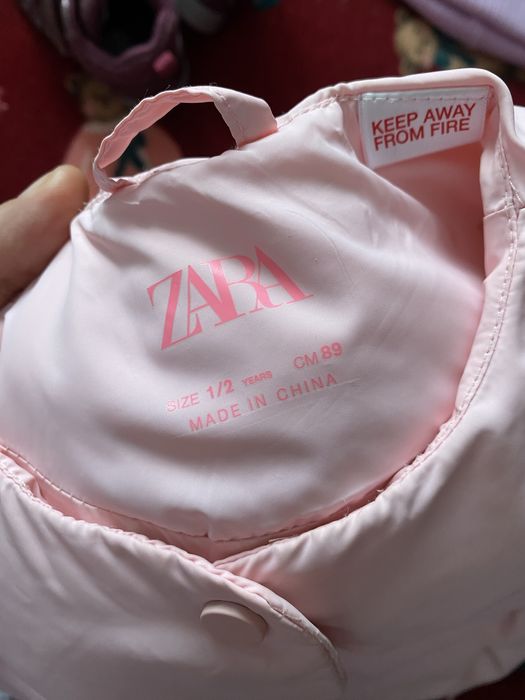 Набір на весну на дівчинку 1-2 роки zara жилетка 80-86