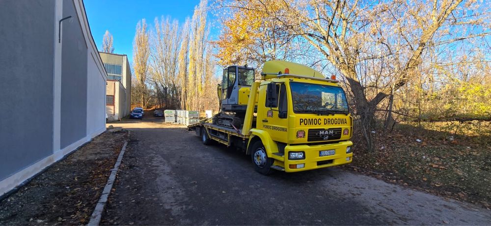 CIE-HOL Transport maszyn do 16 ton pomoc drogowa