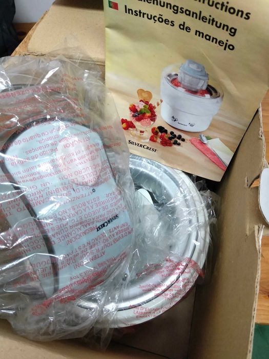 Maquina de gelados silvercrest - NOVA embalada