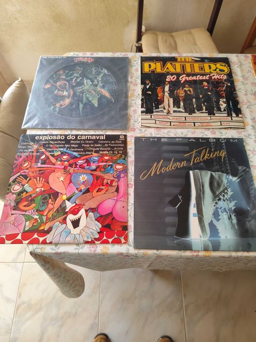 Discos vinil antigos