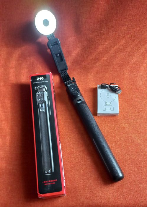 1,75 метри довга бездротова селфі-палиця, штатив-тримач