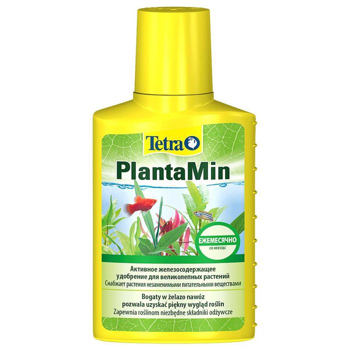 Tetra PlantaMin 100ml - nawóz dla roślin wodnych Do Akwarium