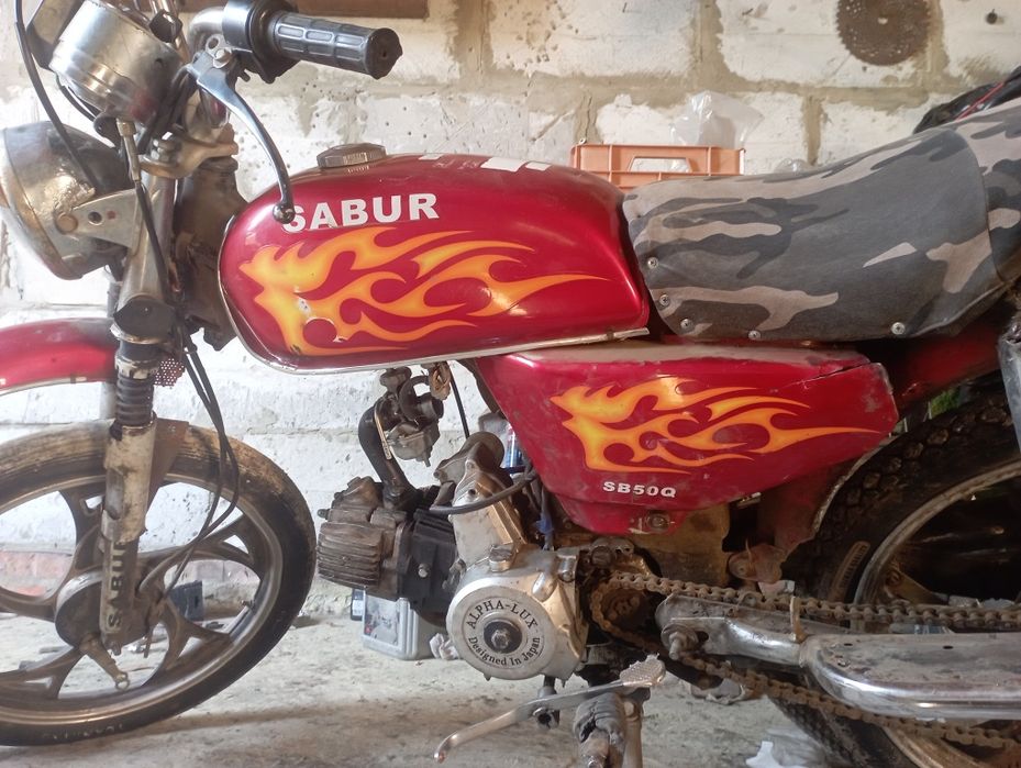 Продам мопед альфа б/у