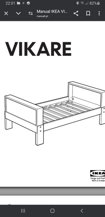 Cama extensível ikea64750634611329121