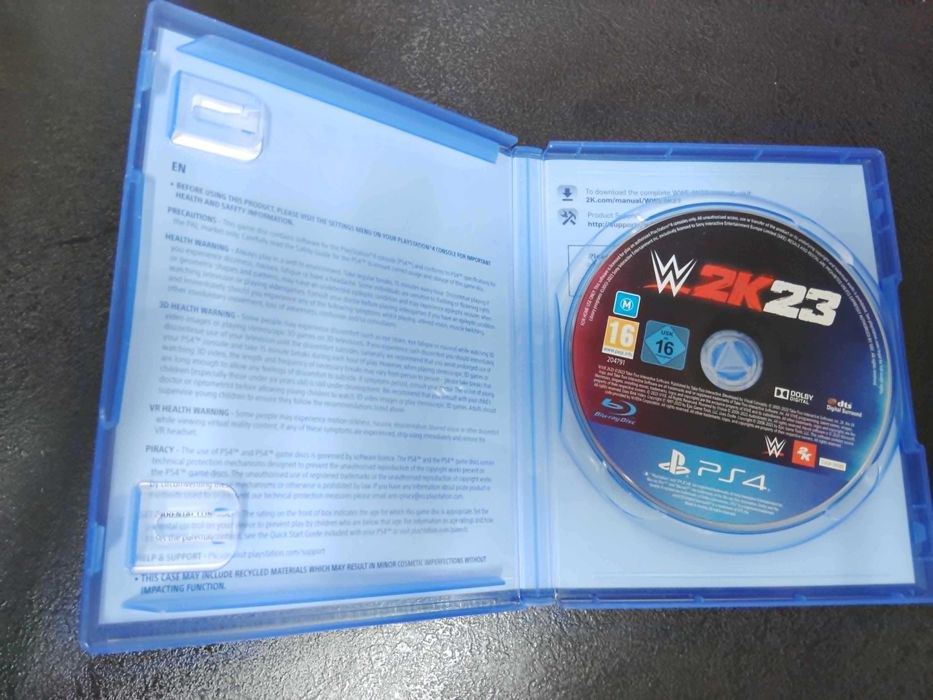 WWE 2K23 PS4 Angielska wersja gry - brak Polskiego